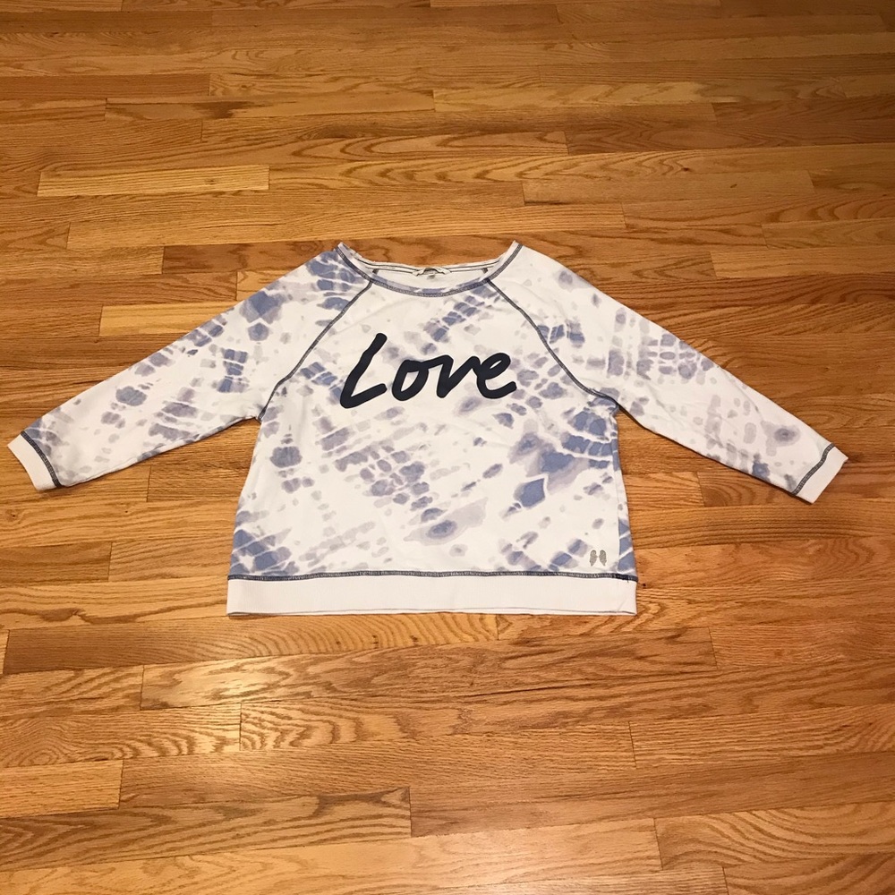 Victoria Secret Distressed Crew neck